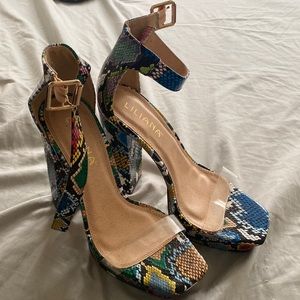 Liliana high chunky heel